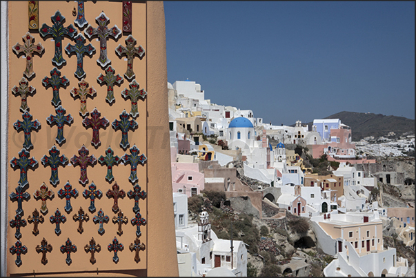 The town of Oia The town of Oia