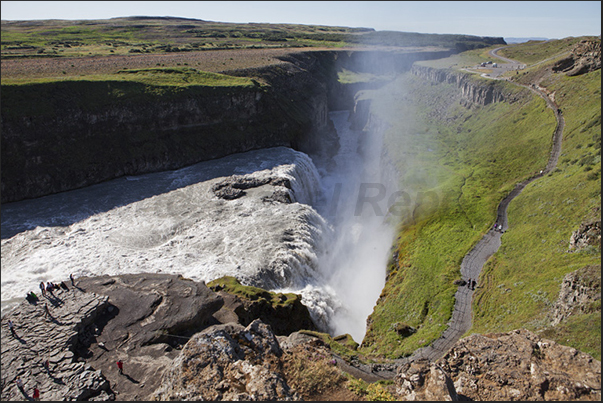 Gullfoss waterfall Gullfoss waterfall