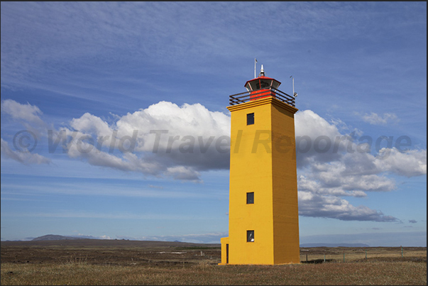 South west coast. Litlagata lighthouse South west coast. Litlagata lighthouse