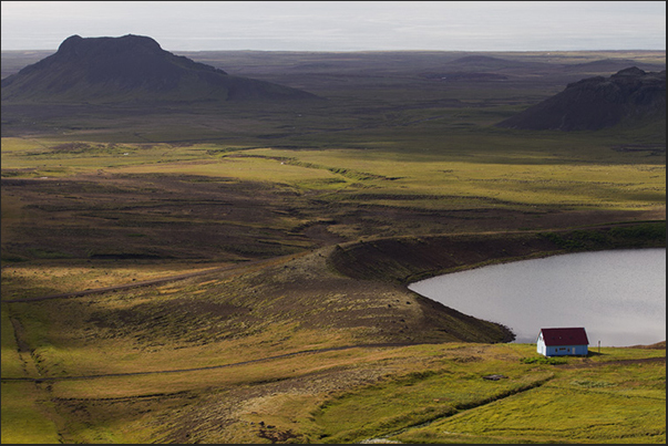 At the beginning of the Reykjanes Peninsula