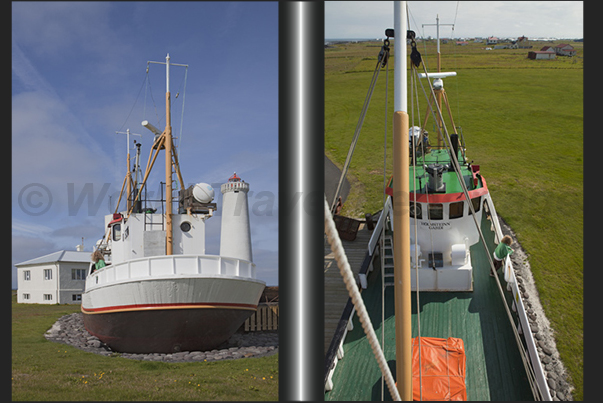 Southwestern tip of Gardskagi. The Museum of the Sea