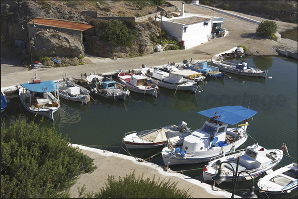 Port of Profitis Ilias before Zovolo Cape