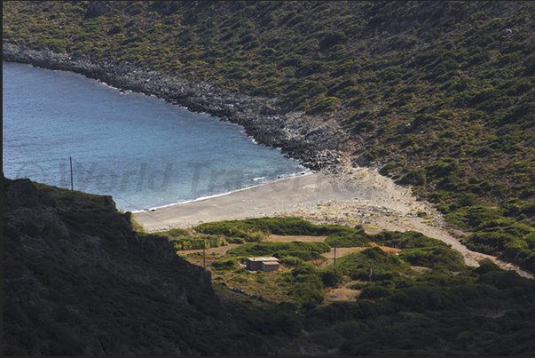 Bay Cap Kamily Bay near the caves of Kastania Bay Cap Kamily Bay near the caves of Kastania
