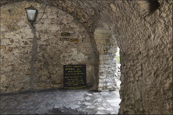 Entrance to the fortified town of Monemvasia (Venetian Republic period)