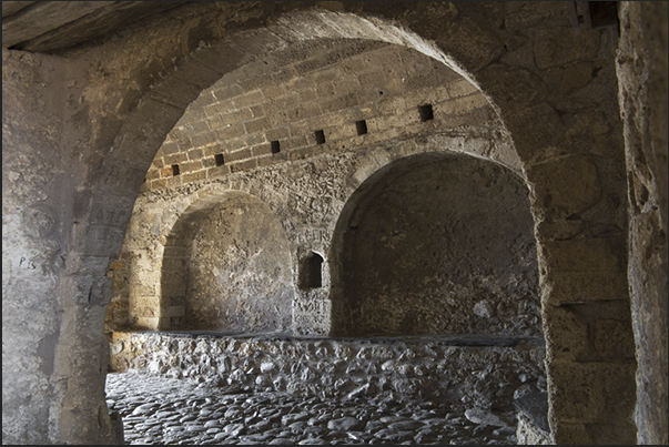 Entrance to the fortified town of Monemvasia (Venetian Republic period) Entrance to the fortified town of Monemvasia (Venetian Republic period)