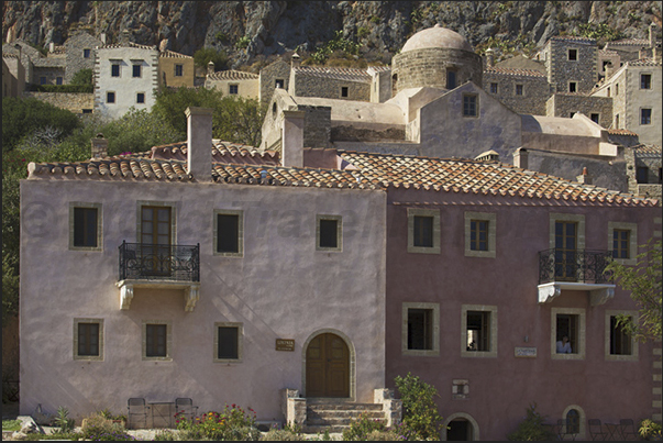 The fortified town of Monemvasia