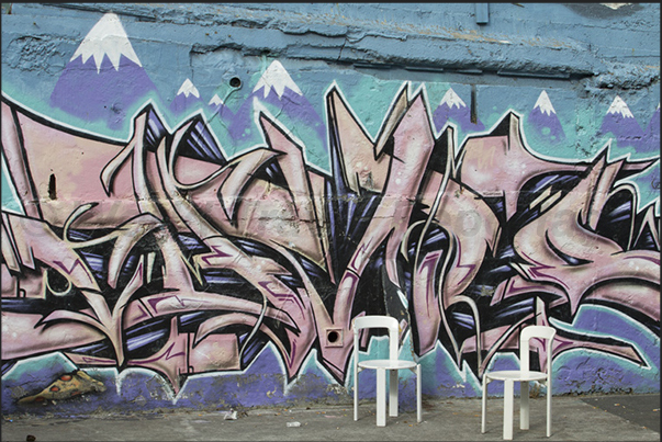 Murals in town Murals in town