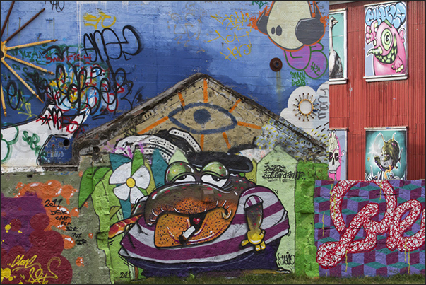 Murals in town Murals in town