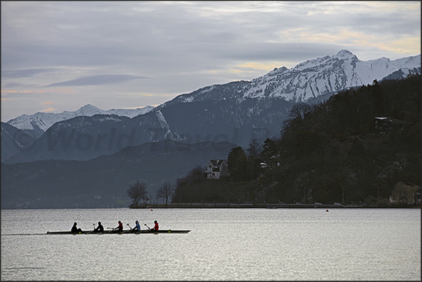 The lake of Annecy