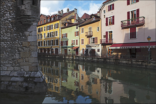 The medieval town of Annecy The medieval town of Annecy