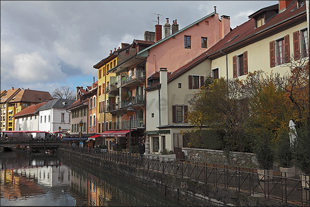 Bridges and canals like Venice, only that the city of Annecy is 450 m on the sea level Bridges and canals like Venice, only that the city of Annecy is 450 m on the sea level