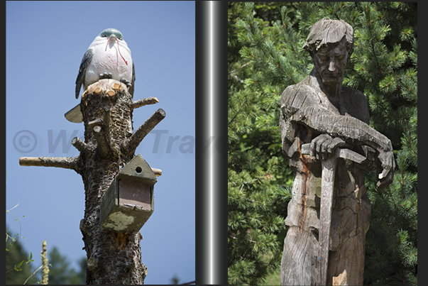 The handcraft of the wood is very developed in the valley. The sculptors create statues and home furnishings The handcraft of the wood is very developed in the valley. The sculptors create statues and home furnishings