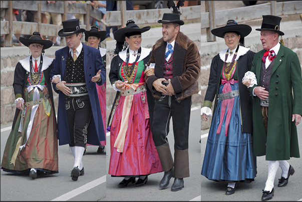 Popular festivities in Selva of Val Gardena with costume parades, dances and music Popular festivities in Selva of Val Gardena with costume parades, dances and music