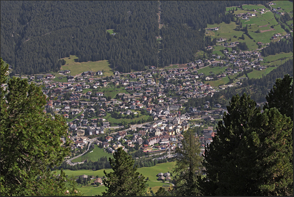 Ortisei town