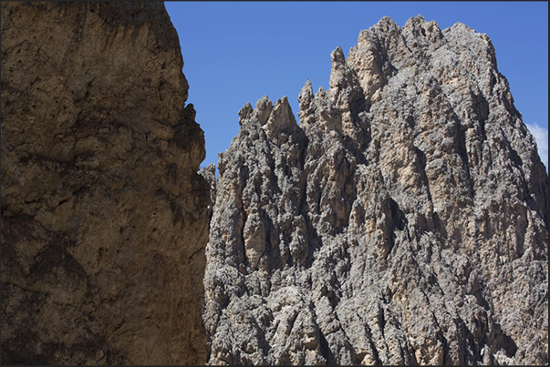 Dolomite mountains