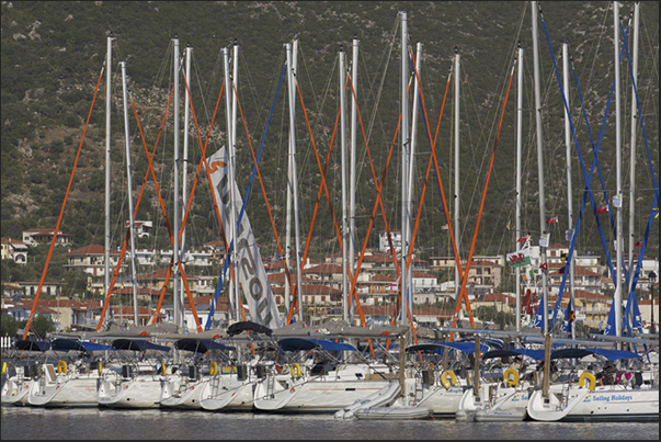 Yacht charter in the port of Paralia Tyrou Yacht charter in the port of Paralia Tyrou