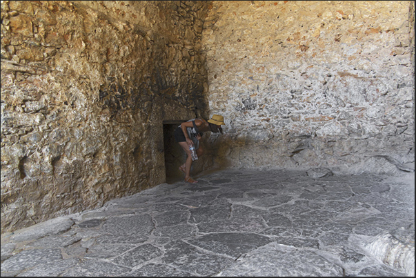 The Venetian castle of Nafplio. The prisons The Venetian castle of Nafplio. The prisons