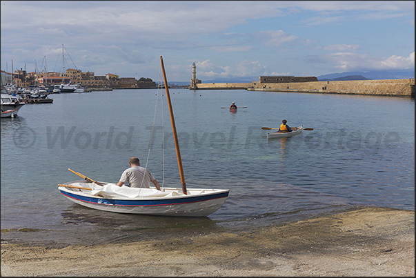 The old port of Chania