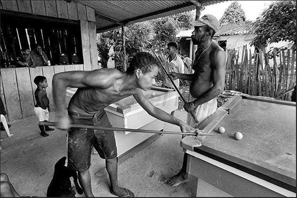 The bar of the Fazenda, open only on Sundays, allowing a fun relaxing time playing a game around a pool table The bar of the Fazenda, open only on Sundays, allowing a fun relaxing time playing a game around a pool table