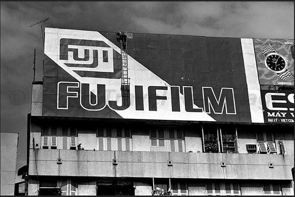 Ho Chi Minh City (Saigon). Advertisement, the new frontier to the modernization of the country Ho Chi Minh City (Saigon). Advertisement, the new frontier to the modernization of the country