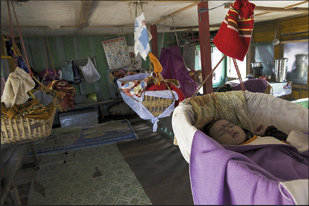 Kindergarten is equipped with a refectory and rooms for rest of the children