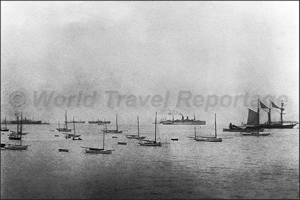 India. The port of Bombay (Mumbai), one of the main ports of the Arabian Sea India. The port of Bombay (Mumbai), one of the main ports of the Arabian Sea