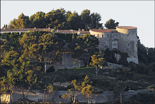 Brégançon Fortress, the summer residence of the President of French Republic