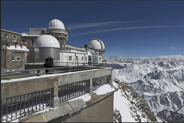 Astronomical Observatory on Pic du Midi de Bigorre (2877 m)