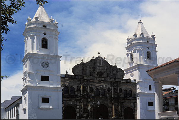 Panama La Vieja (The Old Town). Cathedral of Santa María la Antigua