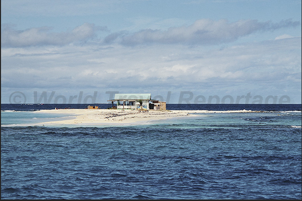 Sandy Cay, a sandbank in the north side of the island of Anguilla