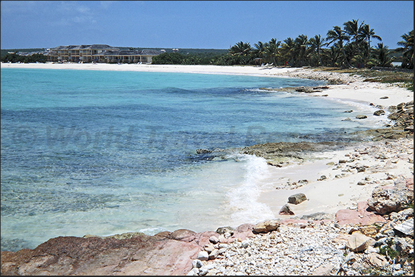 Rendezvous Bay, in the south east coast of Anguilla Island