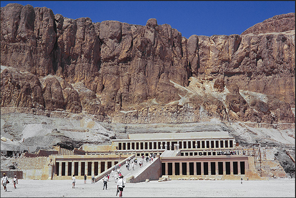Valley of the Queens. Temple of Hatshepsut