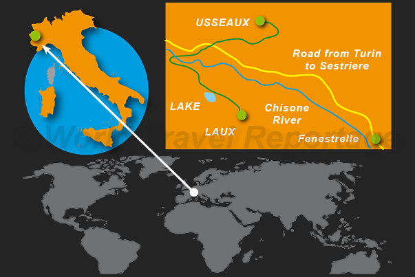 Where are Laux and Usseaux