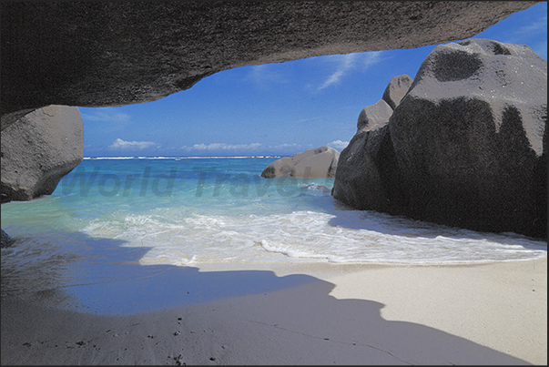 The rounded granite rocks are one of the characteristics that differentiates La Digue from the other islands of the archipelago