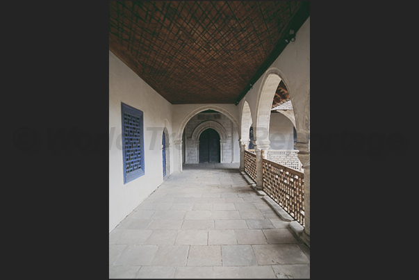 Machairas Monastery in the mountains of the central south of the island