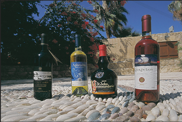 Oil and excellent red and white wines are produced inside the island
