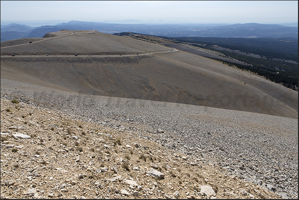 Panorama of the southern side of the mountain Panorama of the southern side of the mountain