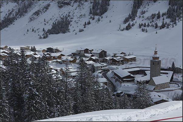 The village of Lech