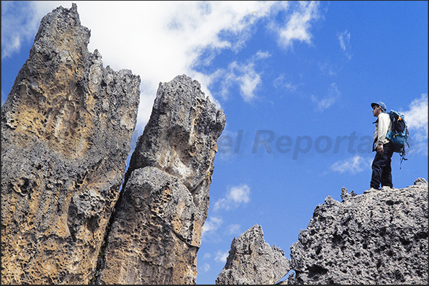 The park is popular with climbing enthusiasts who climb the highest rocky pinnacles