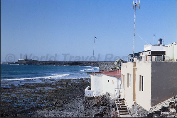 Puerto de la Cruz, a fishing village on the southern tip of the island