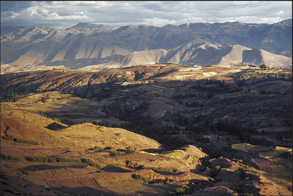 Chinchero plateau between Cuzco and the Urubamba river valley Chinchero plateau between Cuzco and the Urubamba river valley
