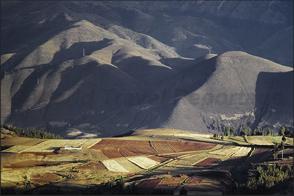 Chinchero plateau between Cuzco and the Urubamba river valley