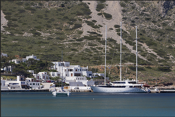 Kamares, main port and docking point for ferries