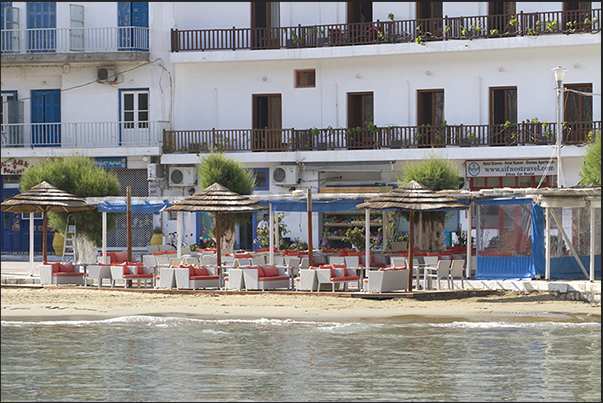 Seafront of the town of Kamares Seafront of the town of Kamares