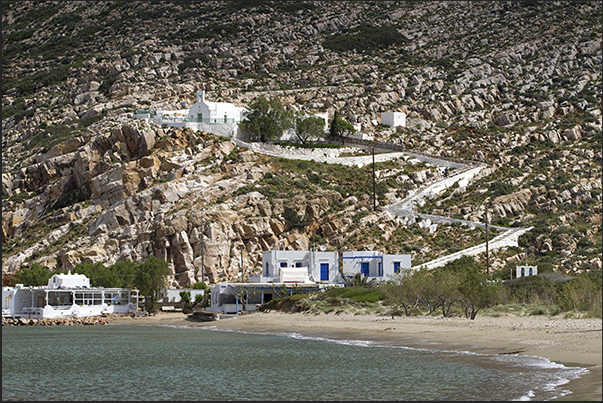 Agia Marinas church in Kamares bay Agia Marinas church in Kamares bay