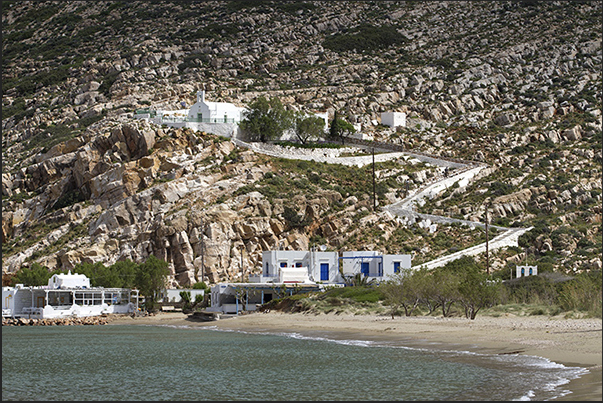 Agia Marinas church in Kamares bay