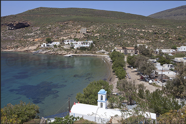 West Coast. Town of Megalo Livadi West Coast. Town of Megalo Livadi