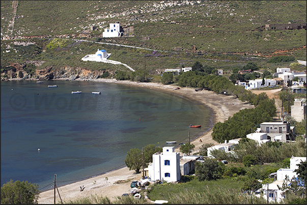 South coast. Fishing village at Koutala Bay