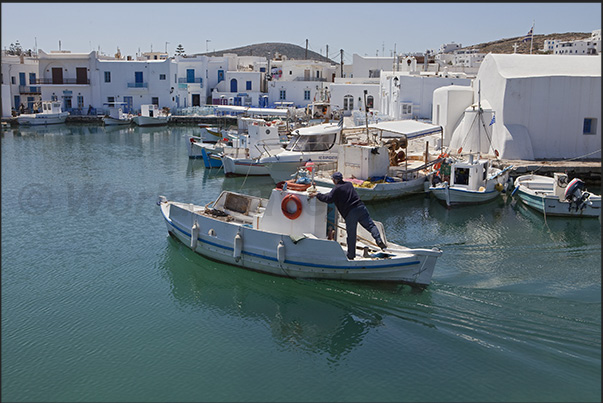 Naoussa. The old fishing port