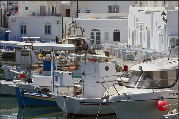 Naoussa. The old fishing port